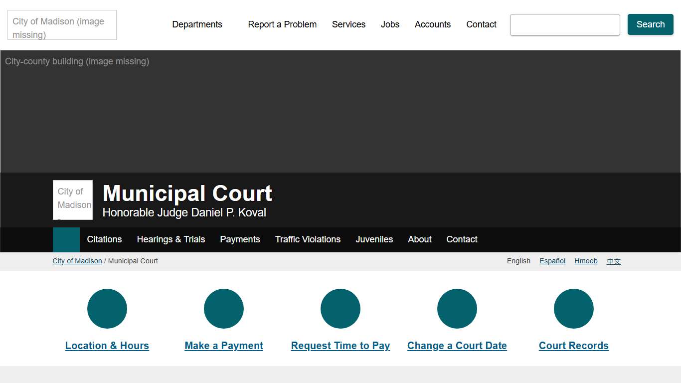 Municipal Court City of Madison, WI